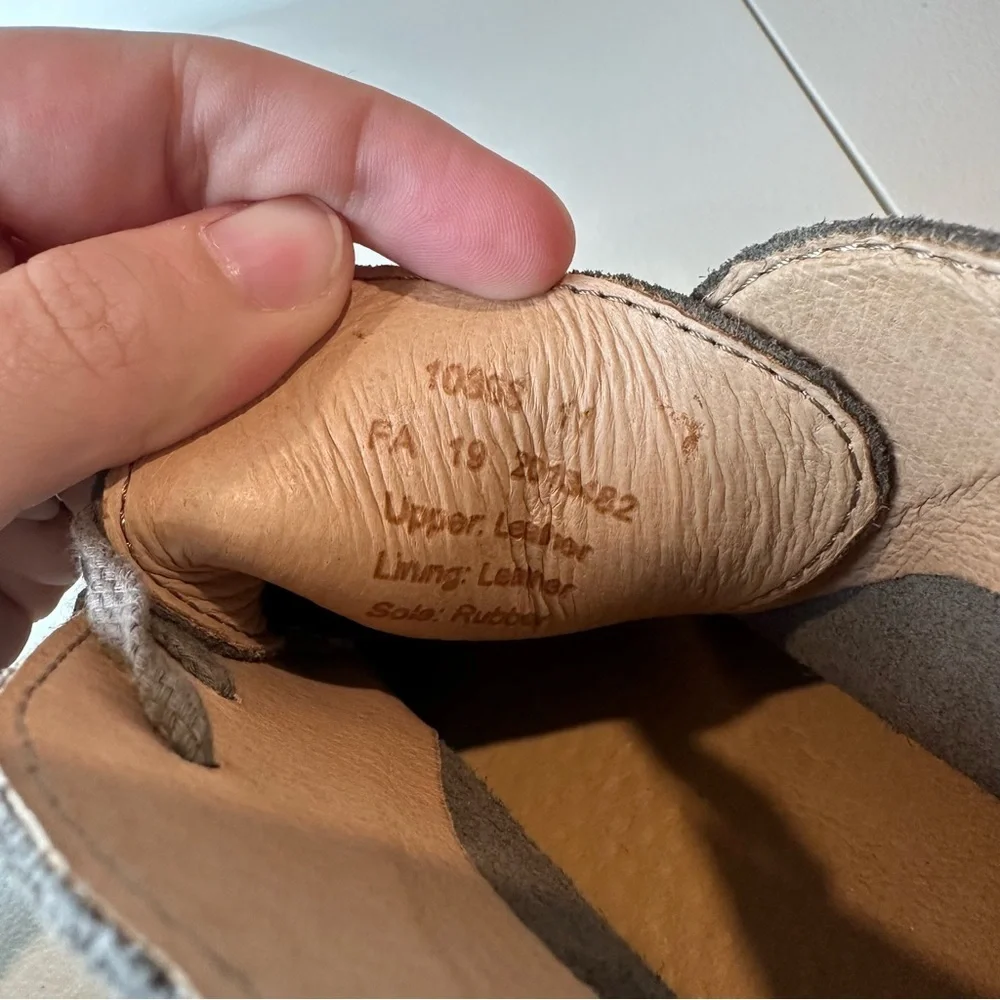 J.Crew Men’s Gray Taupe Suede Made in Italy Casual Classic Chukka Boots Size 11